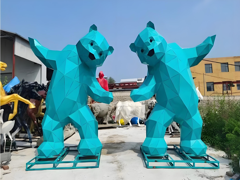 不锈钢动物雕塑