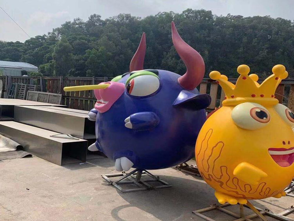 玻璃钢袋鼠雕塑