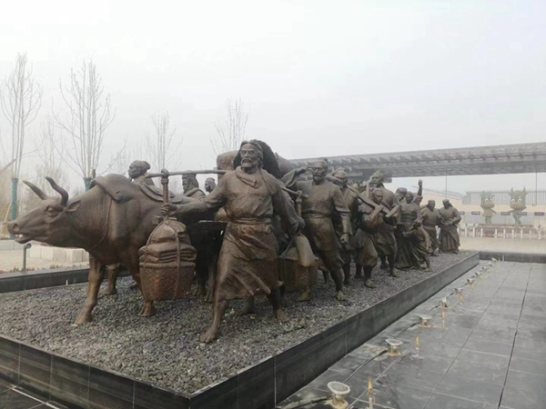 民俗铜雕